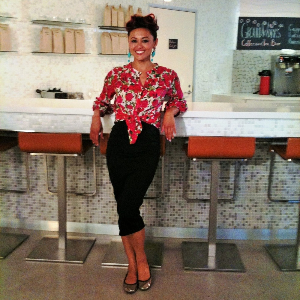 Bar III Black Pencil Skirt